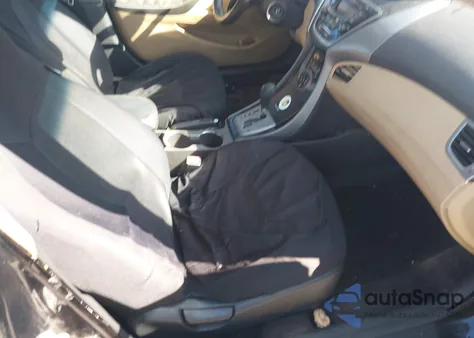 2013 Hyundai Elantra Gls from USA, damaged, VIN KMHDH4AE2DU740056